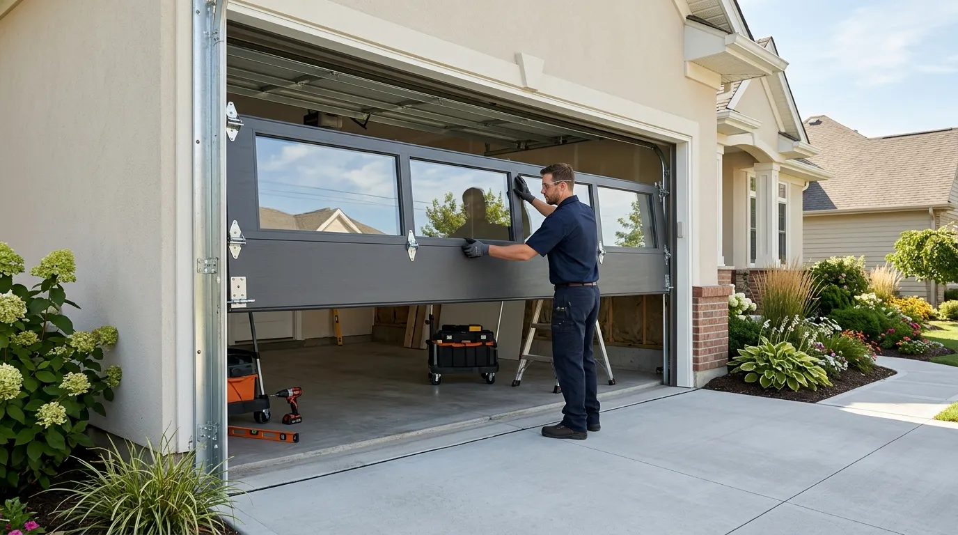 Garage door work by Rocklin Garage Door Pros in Rocklin, CA