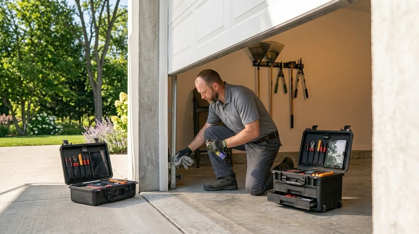 Garage door service in Rocklin, CA