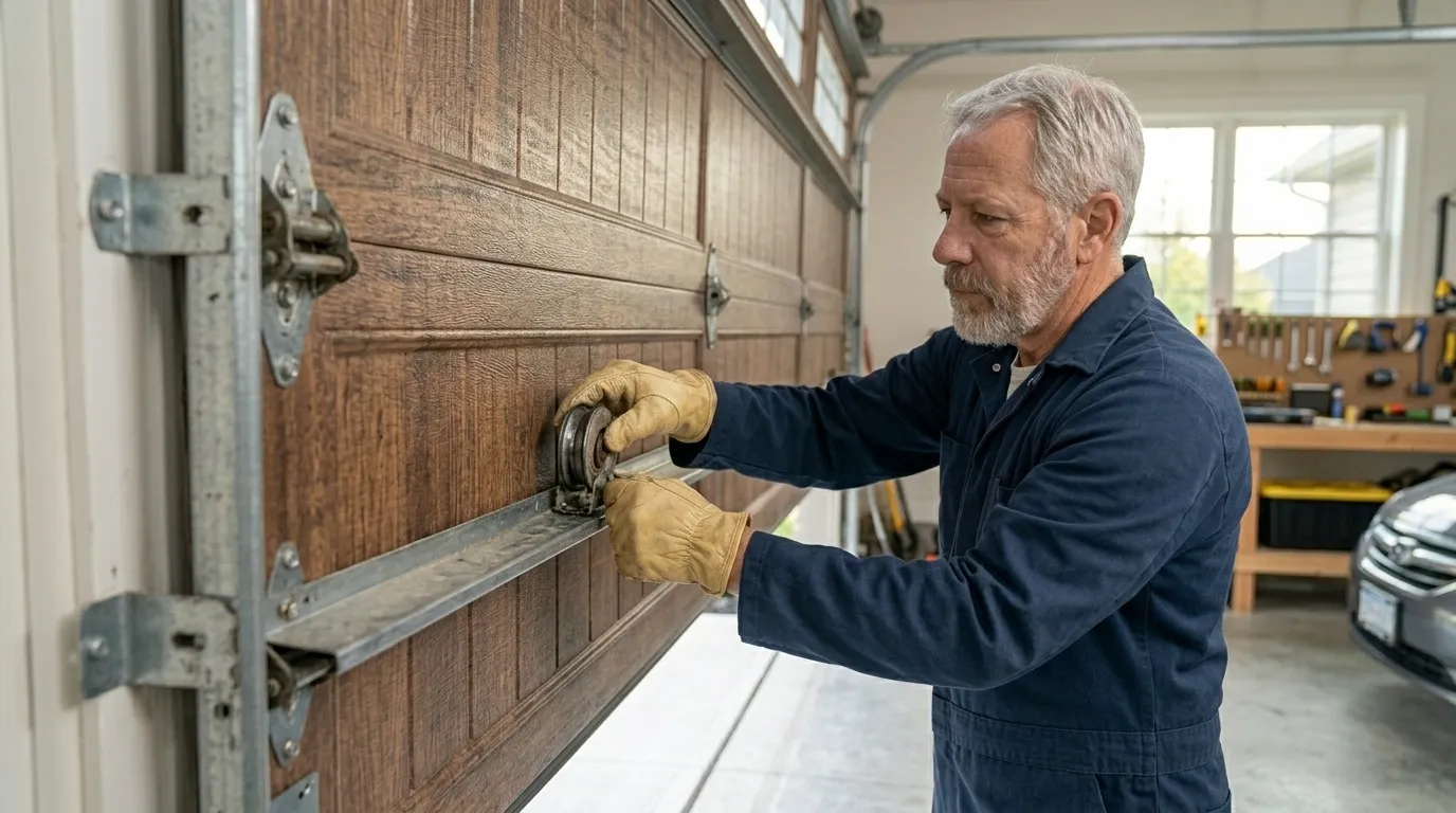 Garage door service in Rocklin, CA