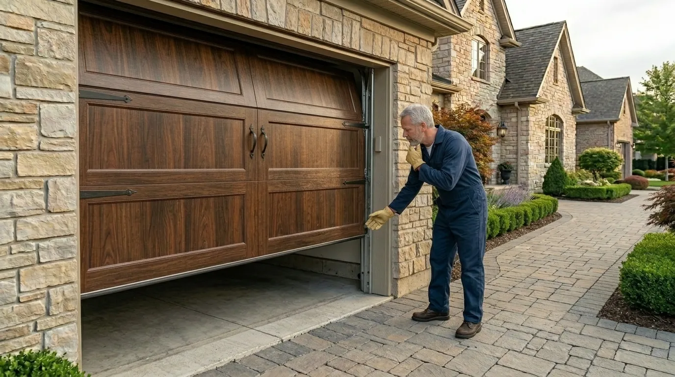 Garage door service in Rocklin, CA