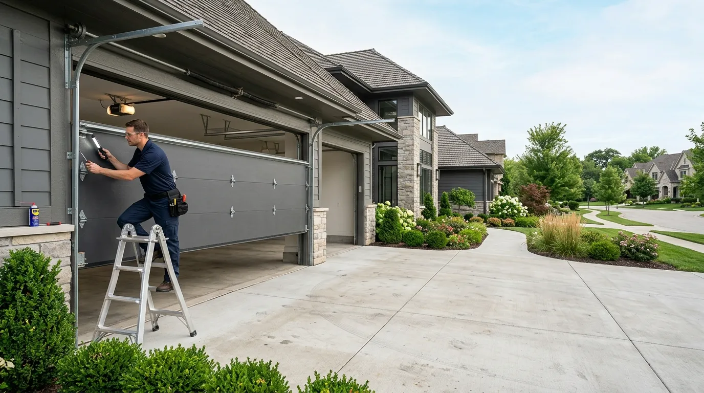 Garage door service in Rocklin, CA
