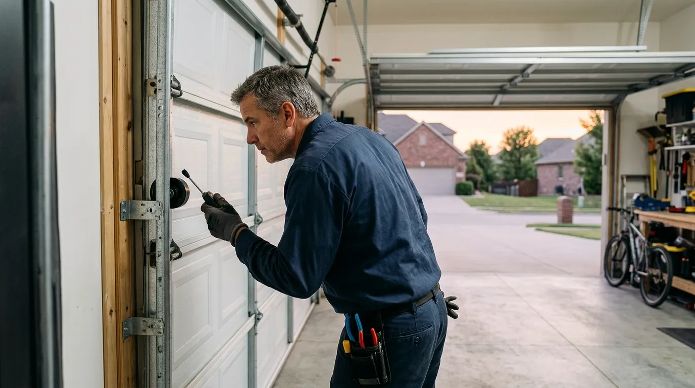 Garage door service in Rocklin, CA