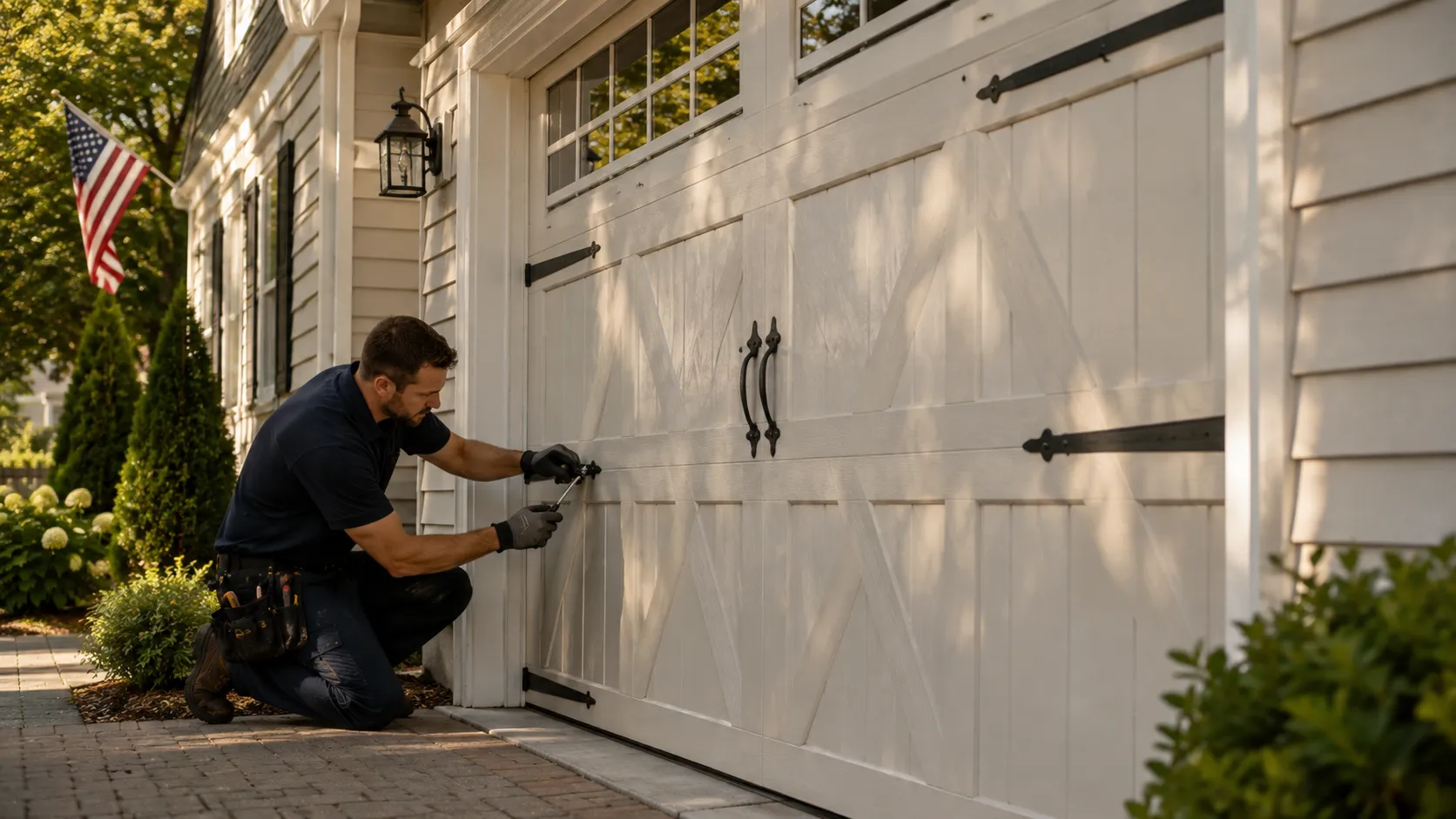 Garage door service in Rocklin, CA