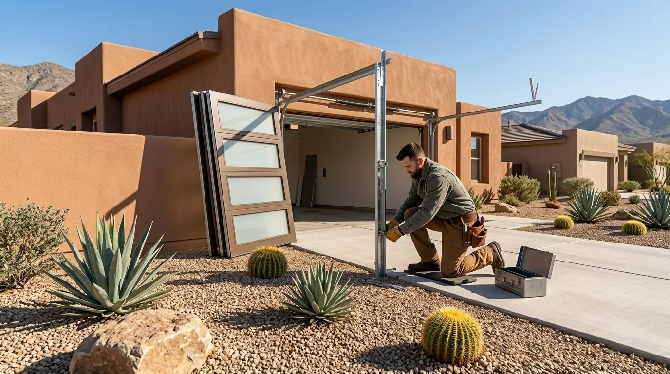 Garage door service in Rocklin, CA