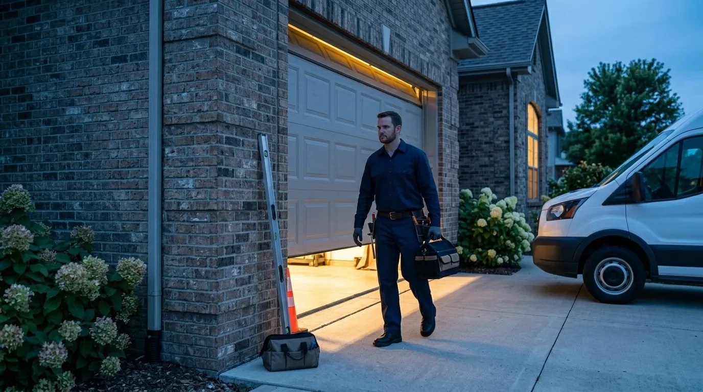 Garage door service in Rocklin, CA