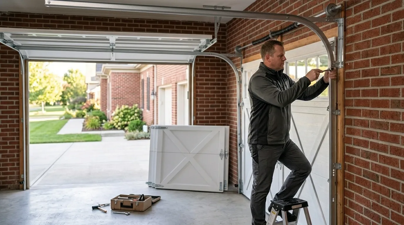 Garage door service in Rocklin, CA