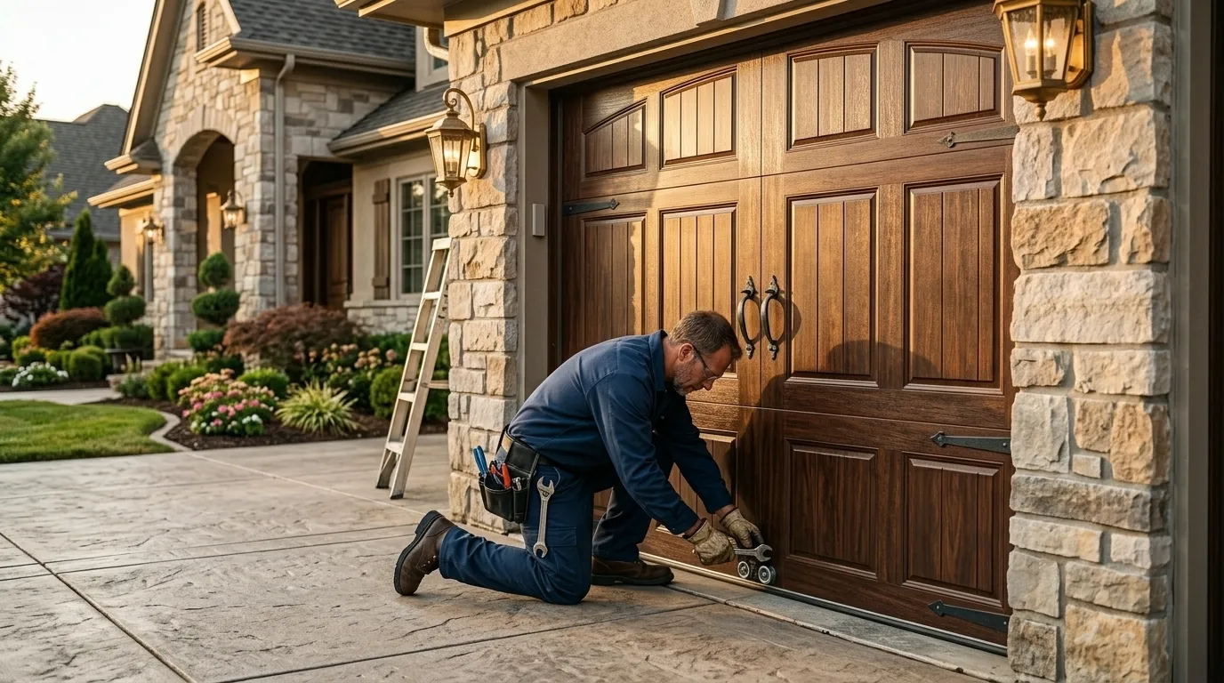 Garage door service in Rocklin, CA