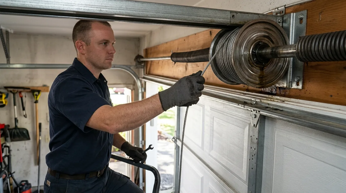 Garage door service in Rocklin, CA