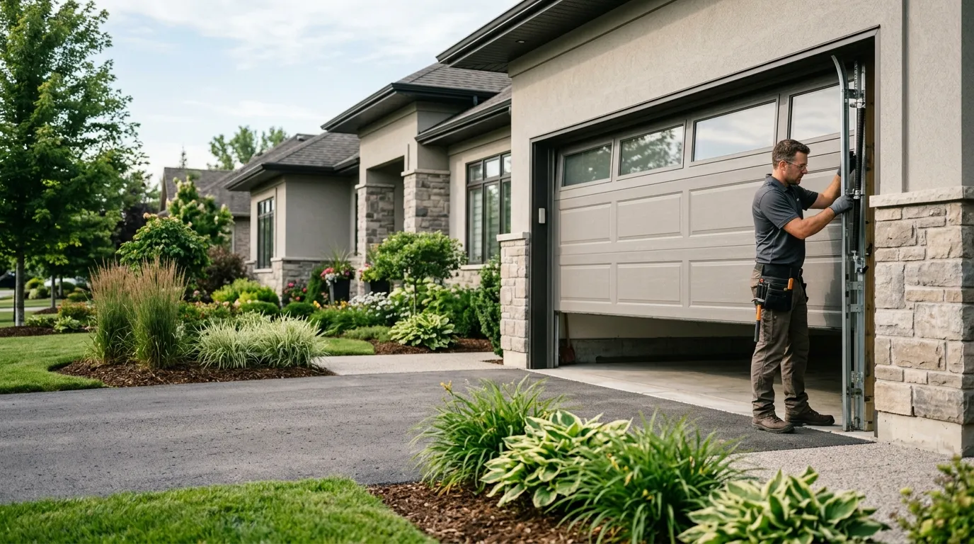 Garage door service in Rocklin, CA